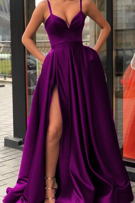Womens Straps Prom Dress
