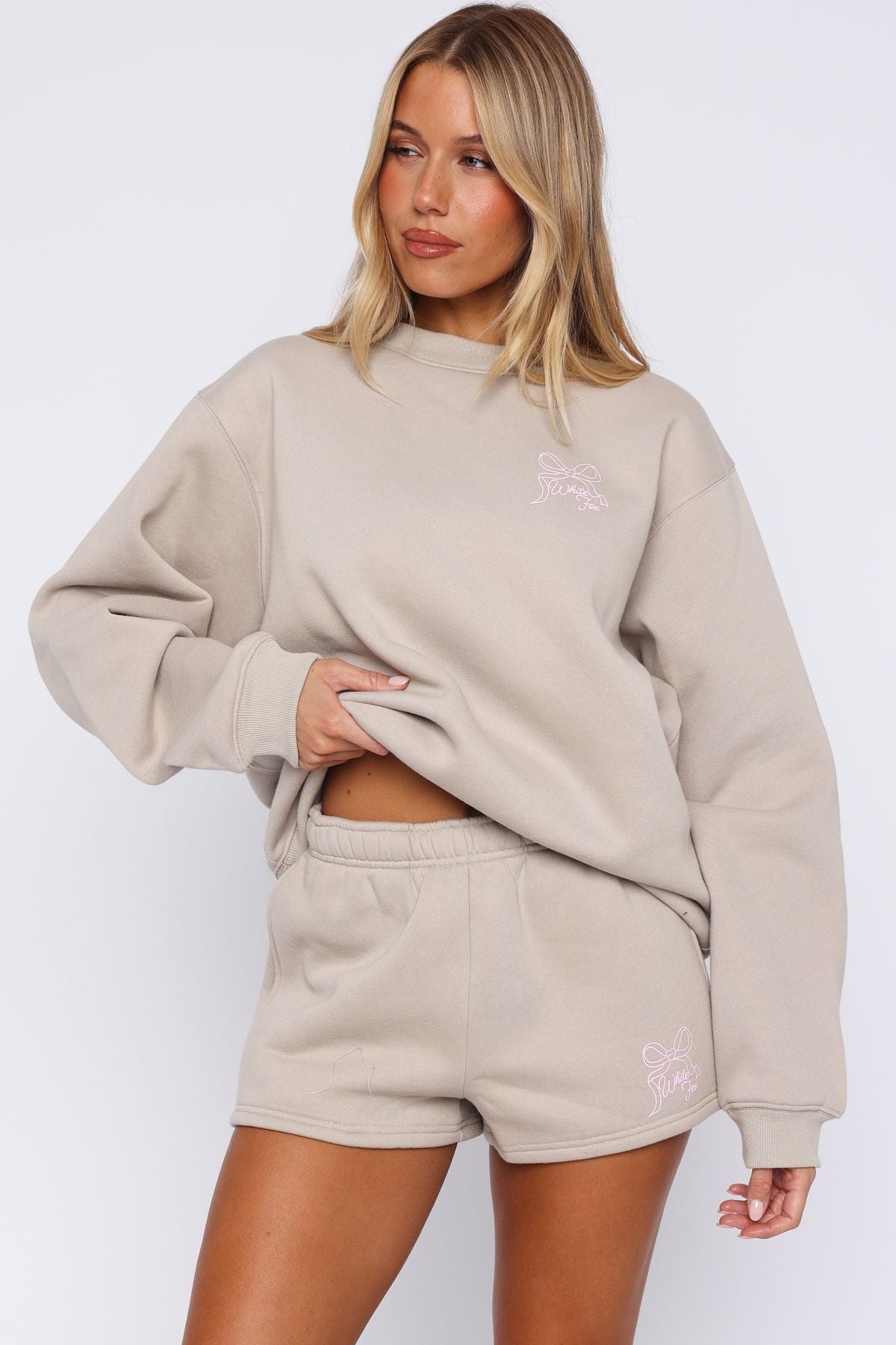 Love You Forever Lounge Shorts Moon