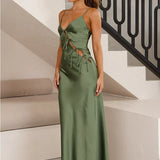 Isadora Maxi Dress - Olive