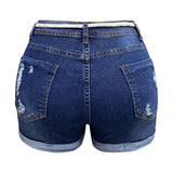 Summer Denim Women 2025 New High Waist Jeans Femme Aesthetic Casual Shorts