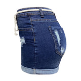 Summer Denim Women 2025 New High Waist Jeans Femme Aesthetic Casual Shorts