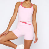Defence Bike Shorts Marshmallow/Pink