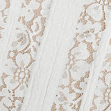 Off-Shoulder Lace Bodycon Boho Dress