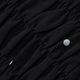 Polka Dot Ruffled Halter Tie Crop Top