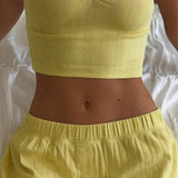 Soft Relaxed Cami Pants Two Piece Set