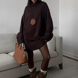 Loose Fit Long Turtleneck Sweater
