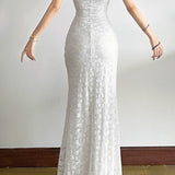 Sleeveless High Waist Maxi Dress