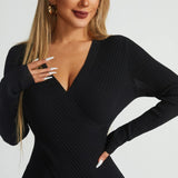 Fall/Winter Asymmetrical Knit Sweater