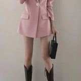 Elegant Pocket Office Blazer