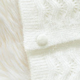 Lace Detail Long Sleeve Cardigan