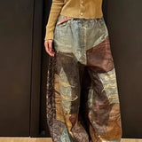 3D Printed Streetwear Baggy Jeans