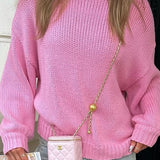 Basic Crew Neck Layering Sweater