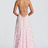 Sexy Backless Chiffon Maxi Dress
