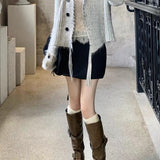 Handmade Knit Cardigan Sweater