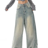 Vintage Wide Leg High Waist Jeans