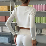 Stylish Solid Tie High-rise Flared Two Piece Set