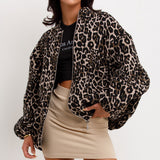 Retro Leopard Print Coat