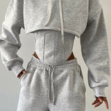 Tank Asymmetrical Hem Three Piece Set