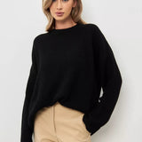Basic Relaxed Fit Sweater