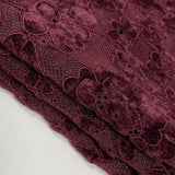 Elegant Scarf Neck Backless Lace Patchwork Bodycon Prom Dress