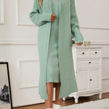 Minimalist Knit Two Piece Skirt Set