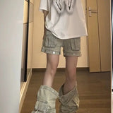 Y2K Detachable Straight Leg Jeans