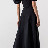 Tie Strap Split Hem Maxi Dress