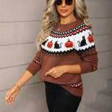 Halloween Knit Sweater