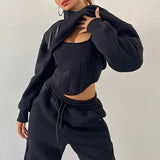 Tank Asymmetrical Hem Three Piece Set