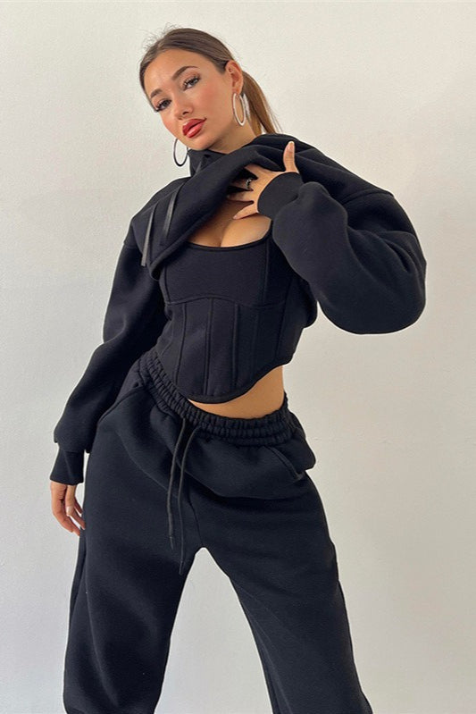 Tank Asymmetrical Hem Three Piece Set