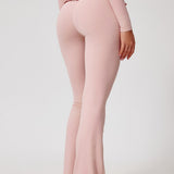 Lace Detail High-Rise Booty Sculpting Yoga Leggings