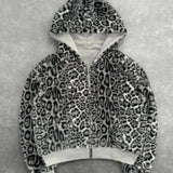 Unisex Leopard Street Hoodie