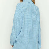 Casual Knit Turtleneck Sweater