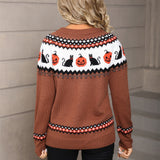 Halloween Knit Sweater
