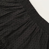 Solid High Waist Lace Tiered Bodycon Skirt