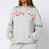 From The Archives Jaxx Oversized Hoodie Dark Grey Marle