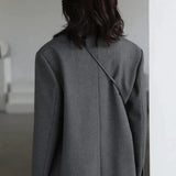 Loose Long Sleeve Office Blazer