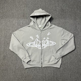 Y2k Star Print Street Hoodie