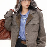 Elegant Cropped Short Jacket
