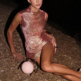 Pink Bandage High-Quality Party Party Dress