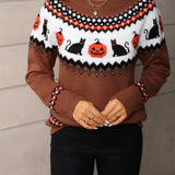 Halloween Knit Sweater