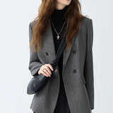 Woolen Casual Suit Blazer