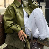 Chic Zipper Long Sleeve Jacket