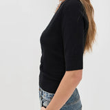 V-Neck Stretch Knit Cardigan