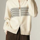Vintage Jacquard Knit Sweater