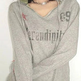 Y2K Graphic Street Hoodie