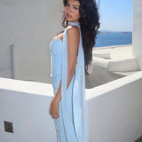 Bandeau High Waist Bodycon Skirt Set