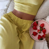 Soft Relaxed Cami Pants Two Piece Set