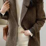 Versatile Wool Casual Blazer