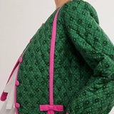 Green Quilted Jacket